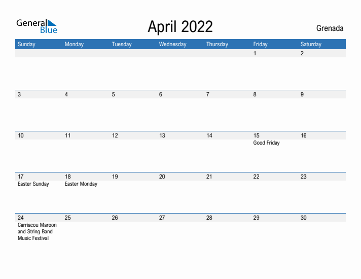 Fillable April 2022 Calendar