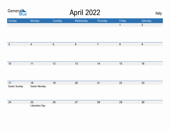 Fillable April 2022 Calendar