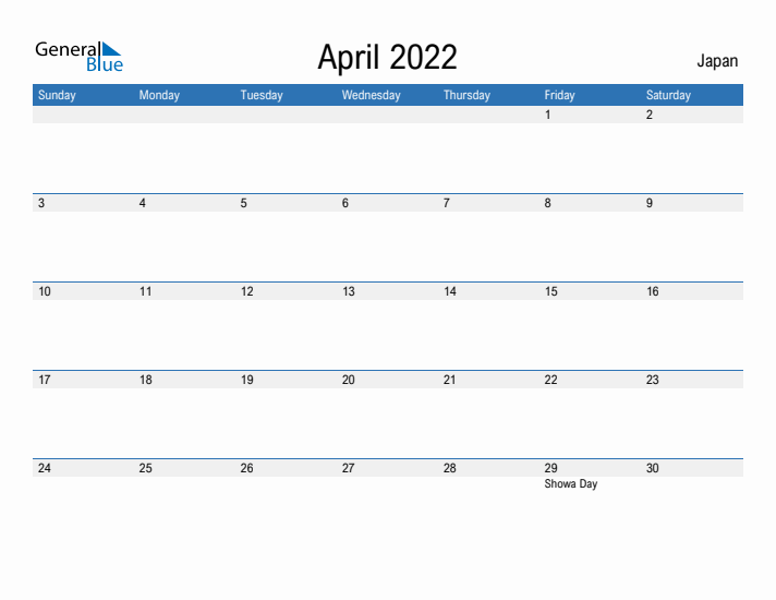 Fillable April 2022 Calendar