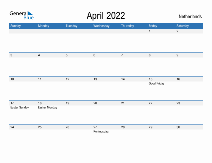 Fillable April 2022 Calendar