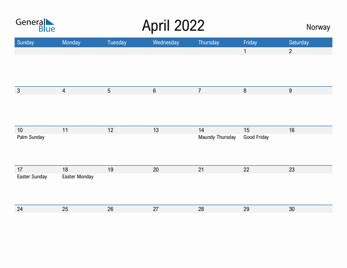 Fillable April 2022 Calendar