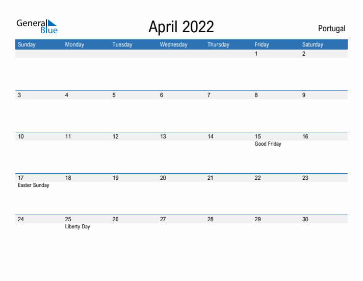 Fillable April 2022 Calendar