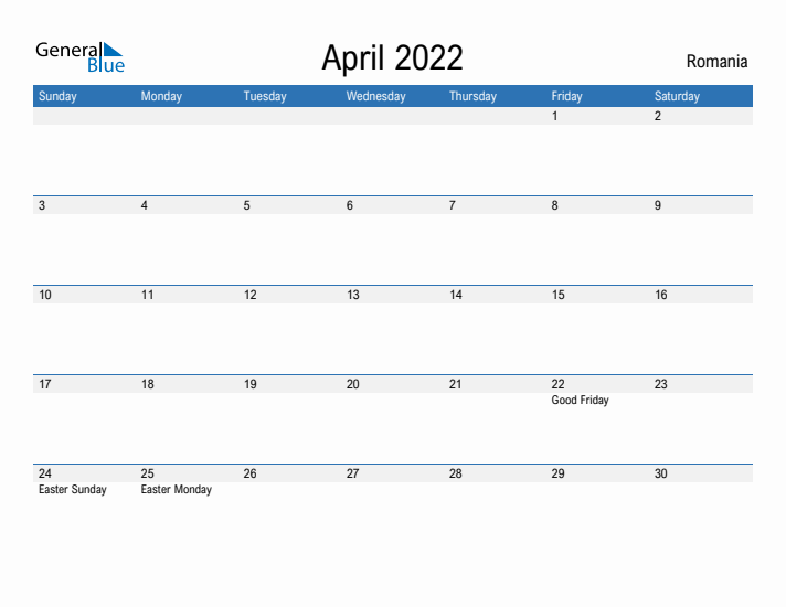 Fillable April 2022 Calendar