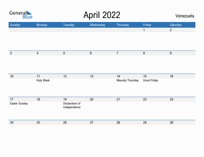 Fillable April 2022 Calendar