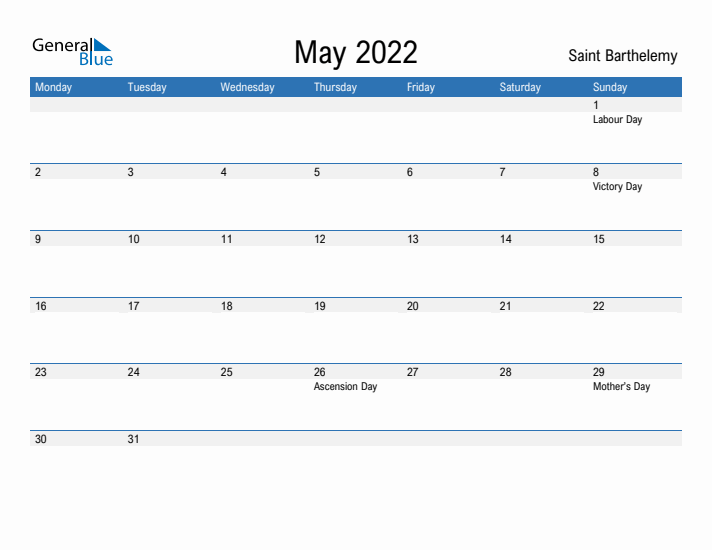 Fillable May 2022 Calendar