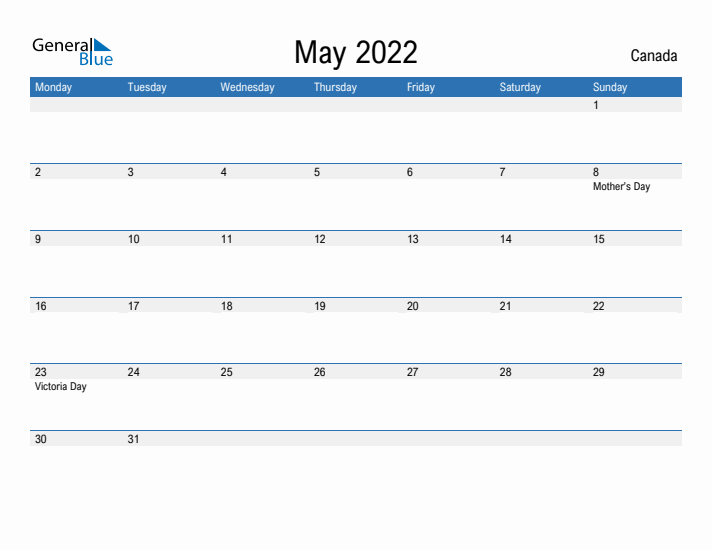 Fillable May 2022 Calendar