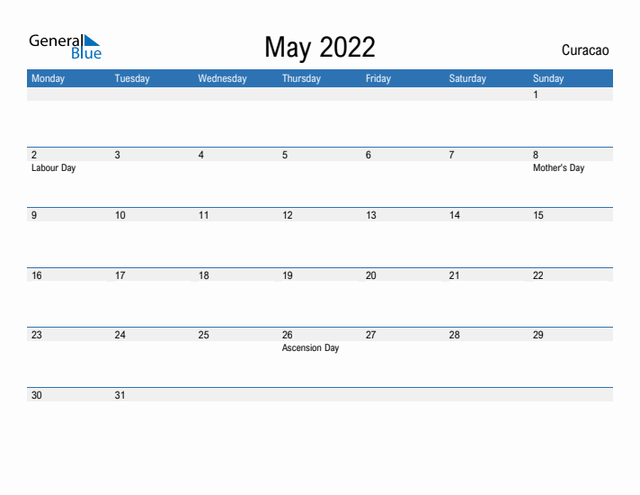 Fillable May 2022 Calendar