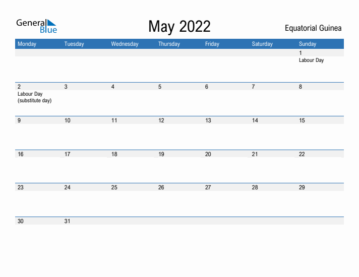 Fillable May 2022 Calendar