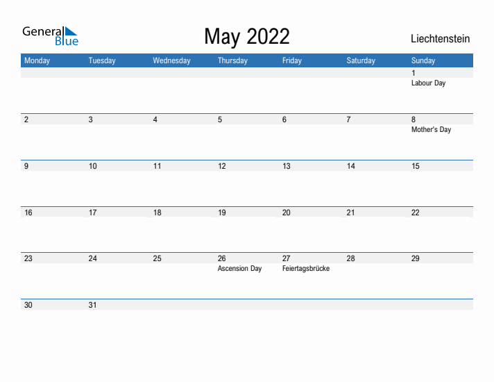 Fillable May 2022 Calendar