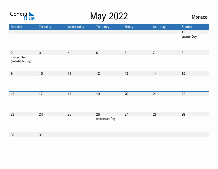 Fillable May 2022 Calendar