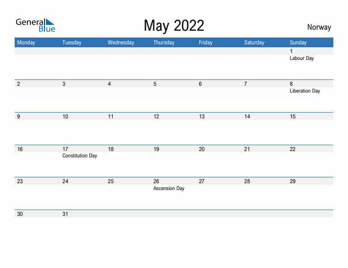 Fillable May 2022 Calendar