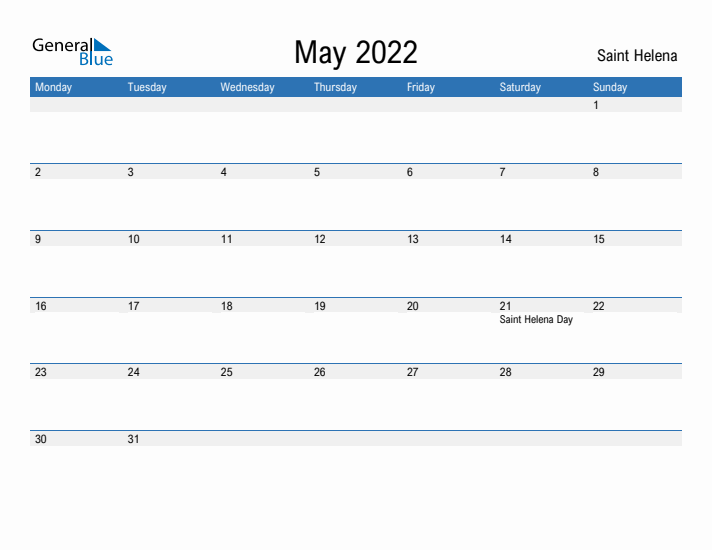 Fillable May 2022 Calendar