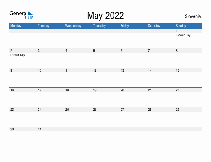 Fillable May 2022 Calendar