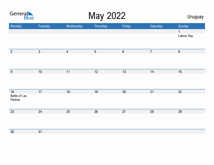 Fillable May 2022 Calendar