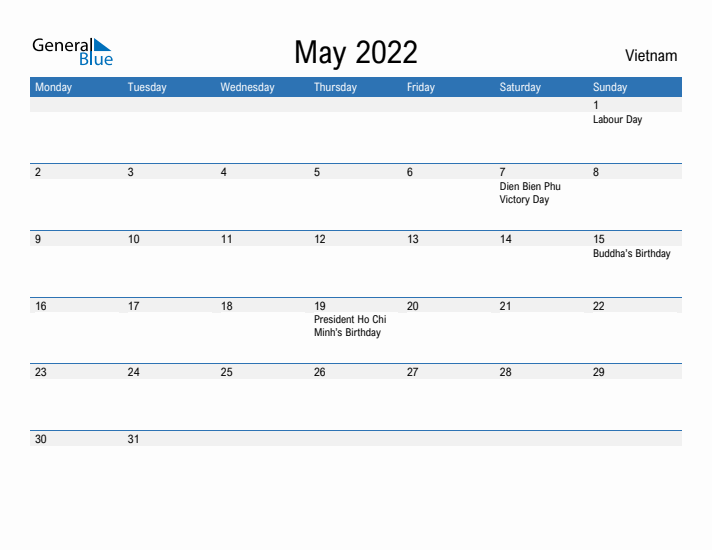 Fillable May 2022 Calendar