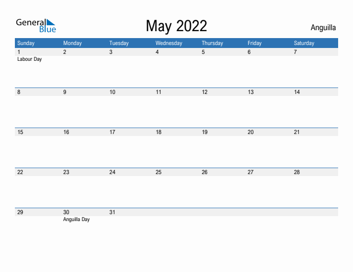 Fillable May 2022 Calendar