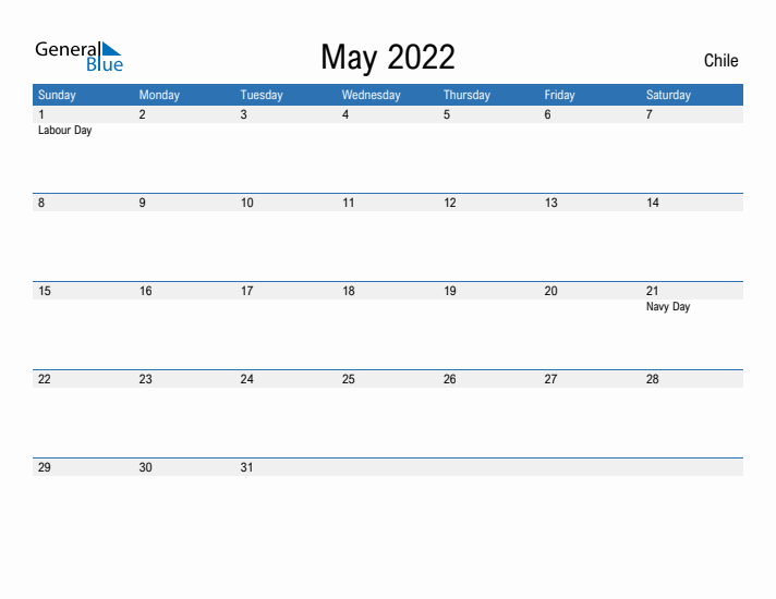 Fillable May 2022 Calendar