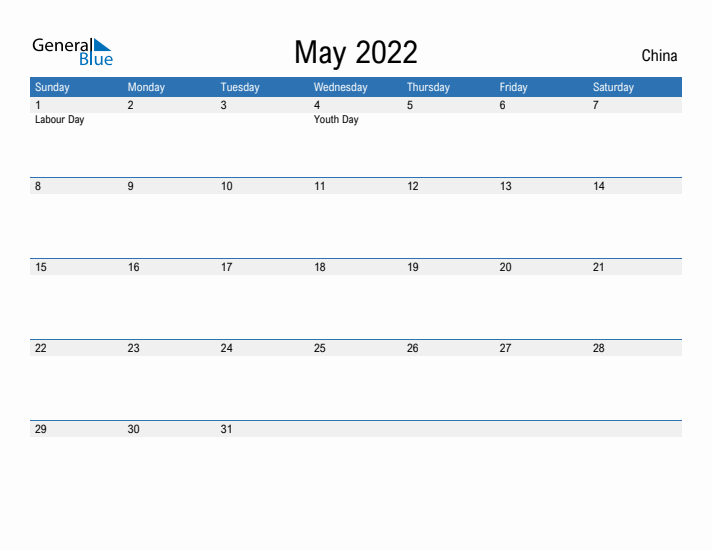 Fillable May 2022 Calendar