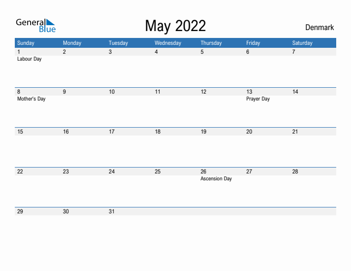 Fillable May 2022 Calendar