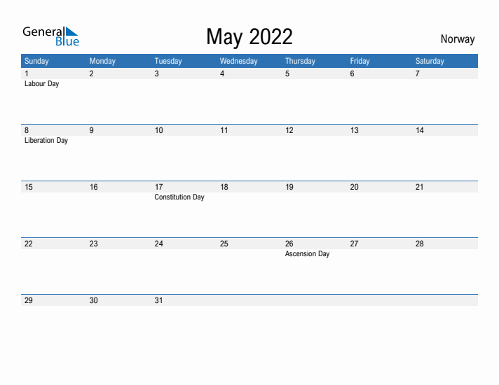 Fillable May 2022 Calendar