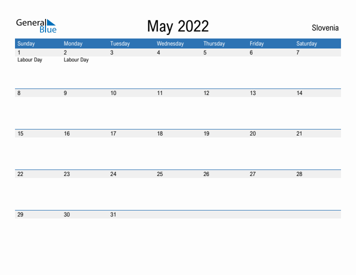 Fillable May 2022 Calendar