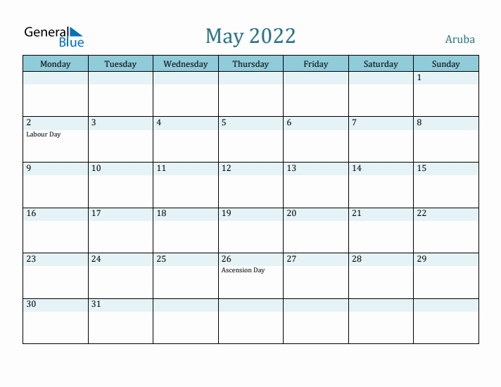 May 2022 Calendar with Holidays