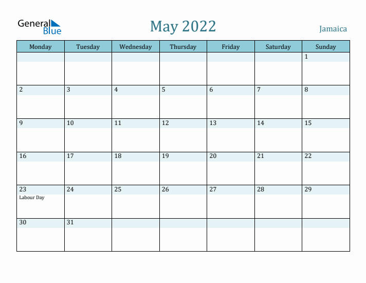 May 2022 Calendar with Holidays