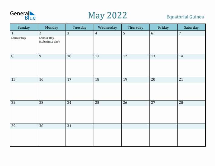 May 2022 Calendar with Holidays