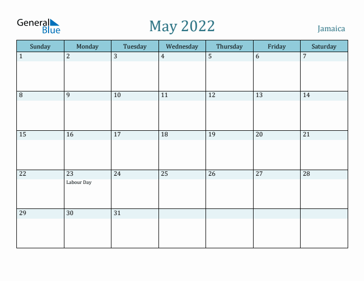 May 2022 Calendar with Holidays