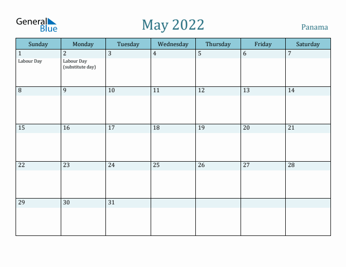 May 2022 Calendar with Holidays