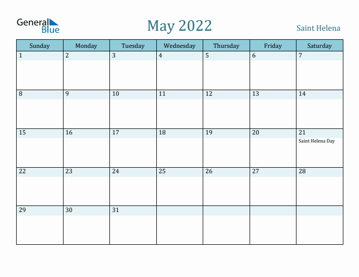 May 2022 Calendar with Holidays