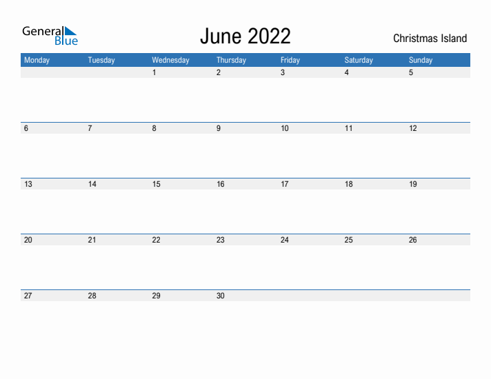 Fillable June 2022 Calendar