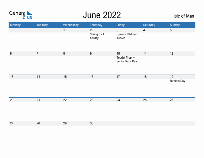 Fillable June 2022 Calendar