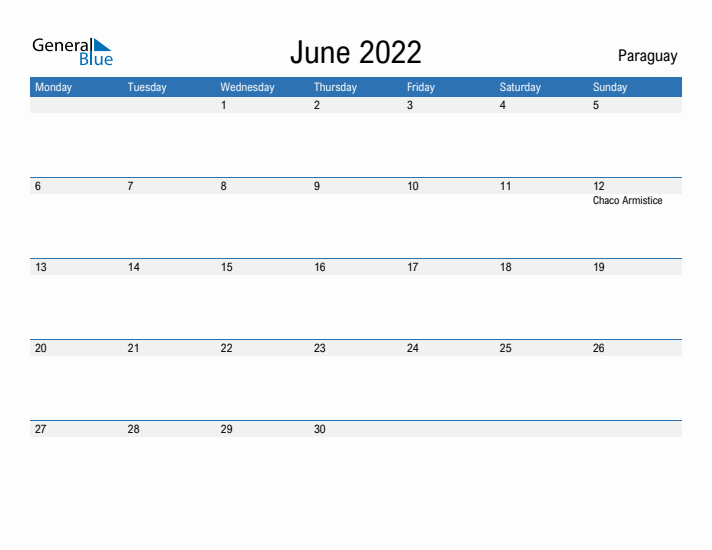 Fillable June 2022 Calendar