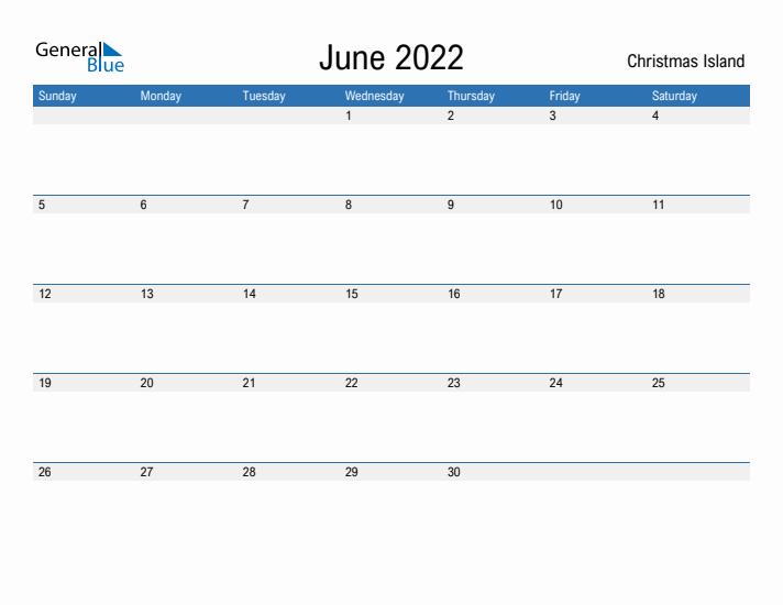 Fillable June 2022 Calendar