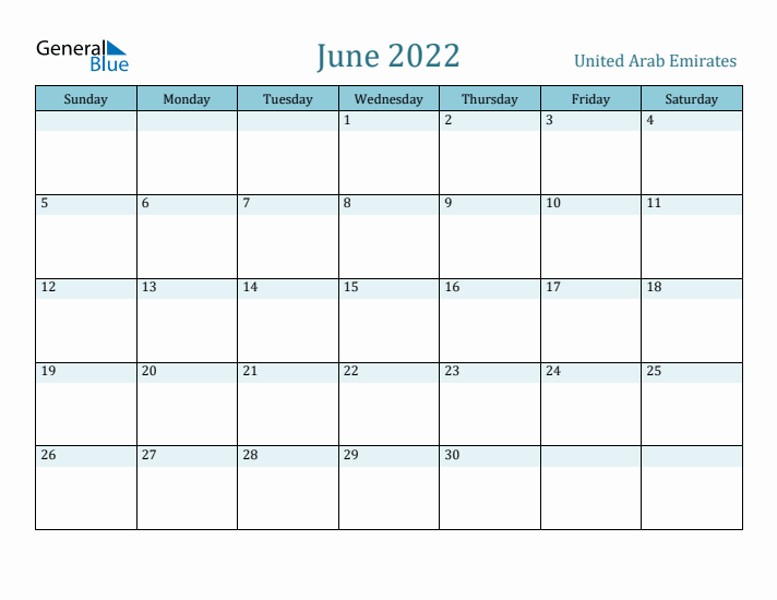 June 2022 Calendar with Holidays