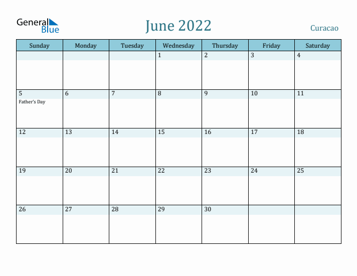 June 2022 Calendar with Holidays