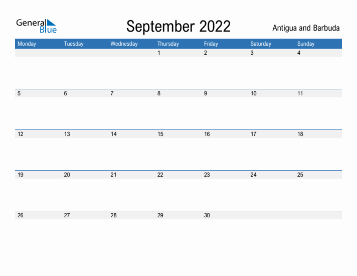 Fillable September 2022 Calendar