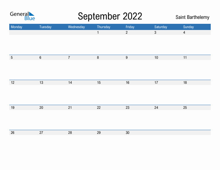 Fillable September 2022 Calendar