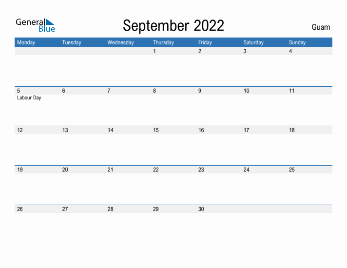 Fillable September 2022 Calendar