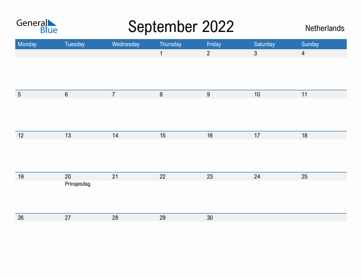 Fillable September 2022 Calendar