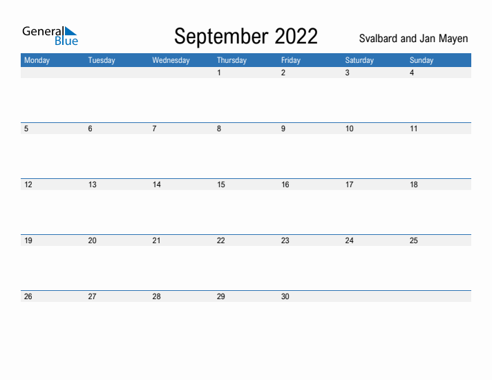 Fillable September 2022 Calendar