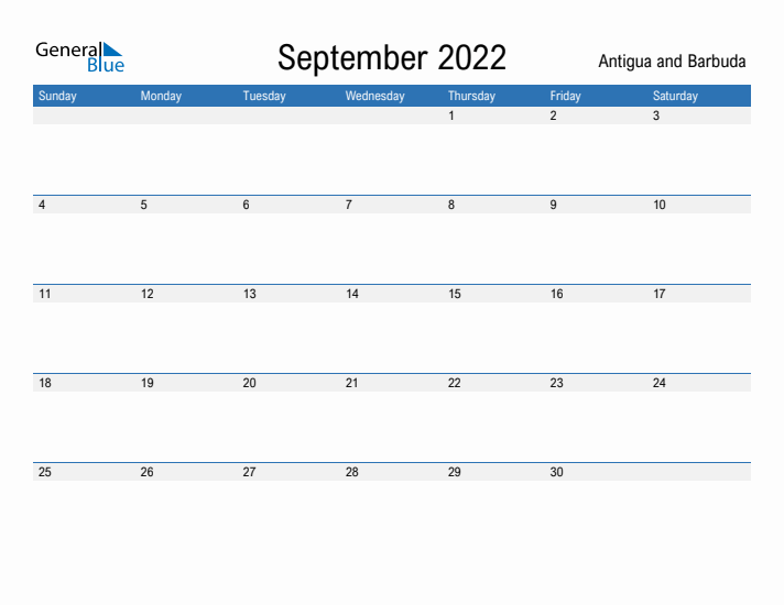 Fillable September 2022 Calendar