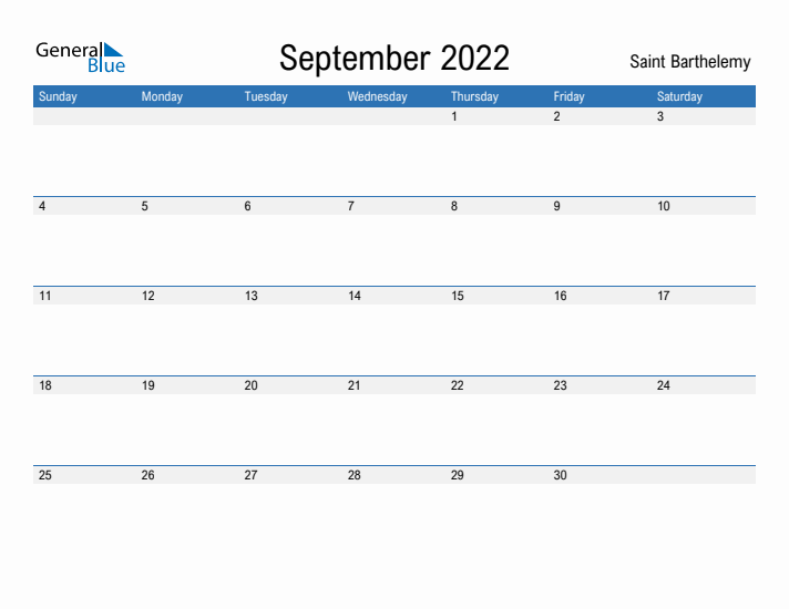 Fillable September 2022 Calendar