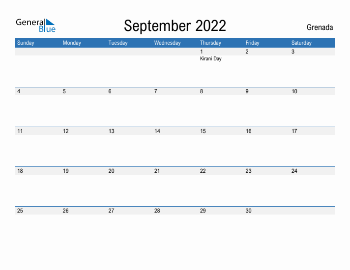 Fillable September 2022 Calendar