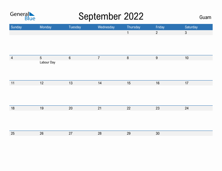 Fillable September 2022 Calendar