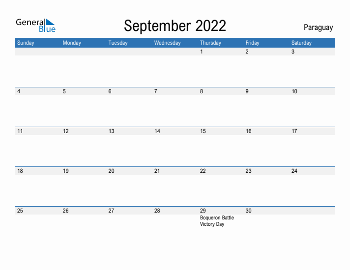 Fillable September 2022 Calendar