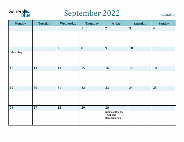 September 2022 Calendar with Holidays