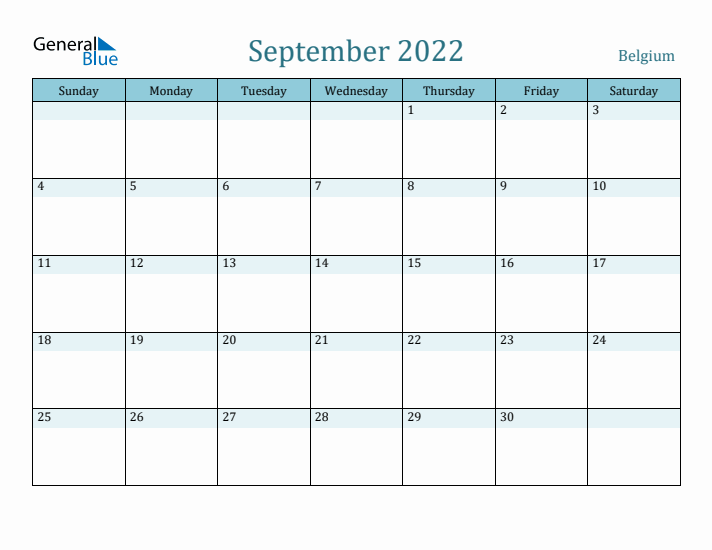 September 2022 Calendar with Holidays