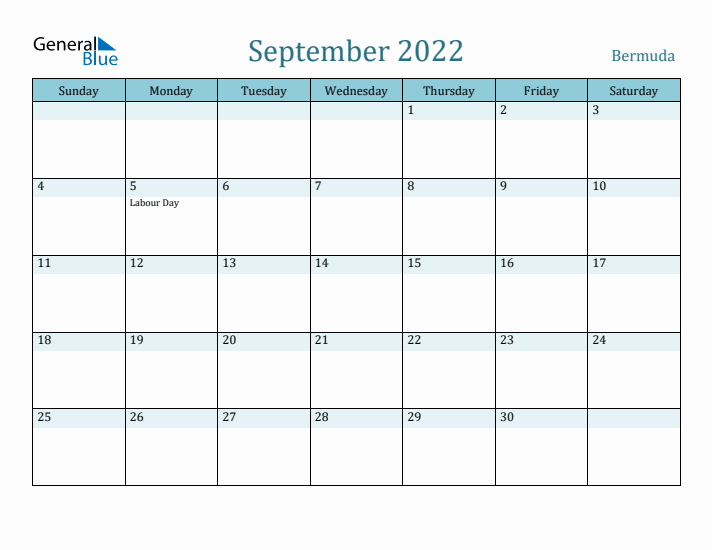 September 2022 Calendar with Holidays